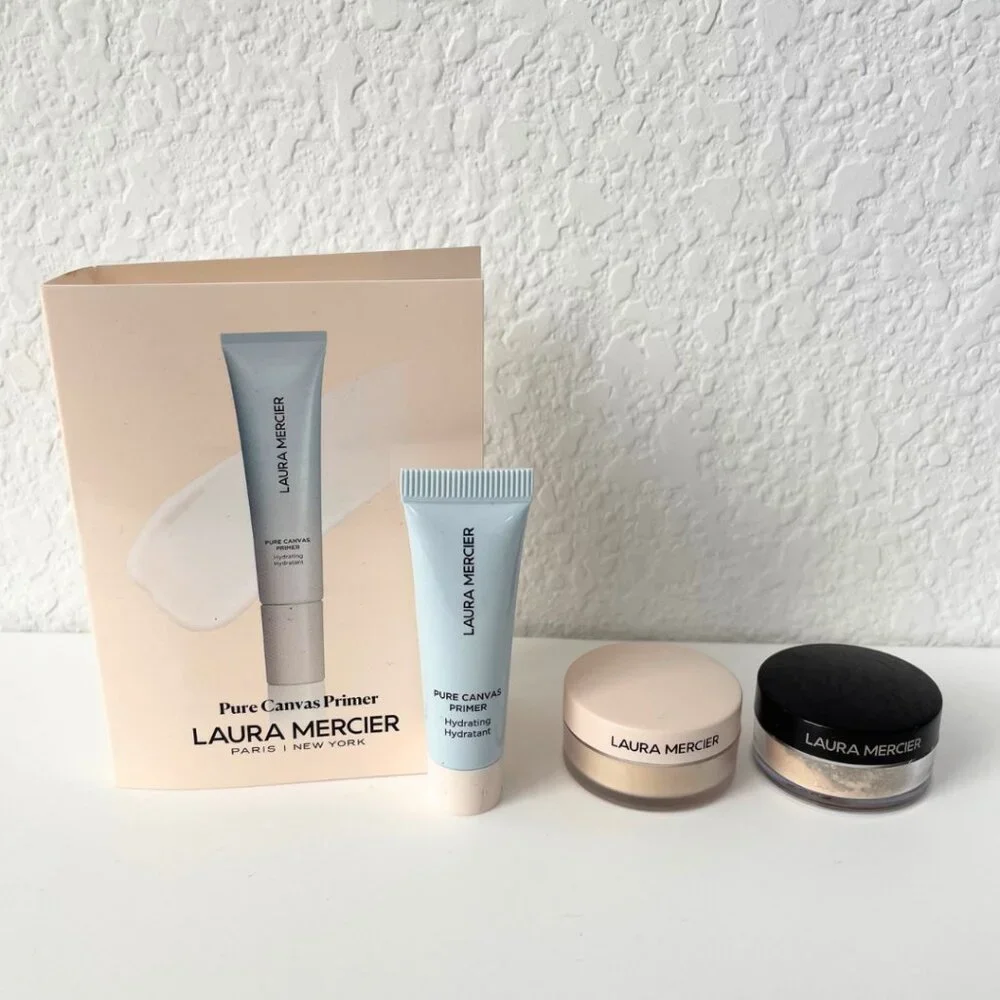 Laura Mercier Makeup Samples Translucent Power Pure Canvas Primer Beauty Lot